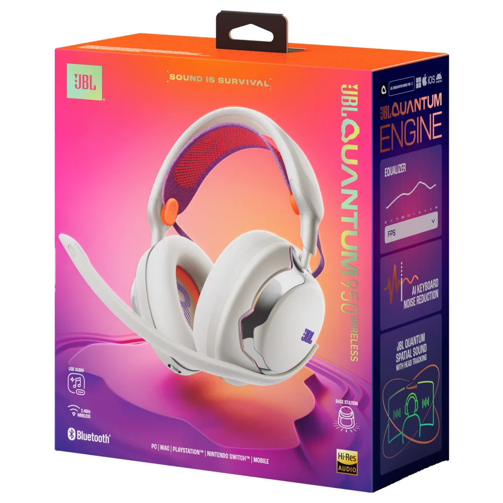 هدفون گیمینگ جی بی ال مدل Quantum 950